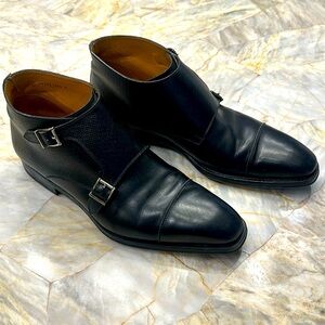 Elegant Black Leather Men's Shoes